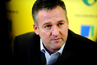 paul lambert at press conference